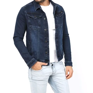 Top Quality Denim Jackets For Men's Casual Wear Oversized Denim Jackets Durable Men Denim Jackets