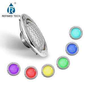 150FT Cord 10 Inch Pentair Intellibrite 5G Replacement LED Pool Light 316L Stainless Steel IP68 Color Changing RGB Fixture