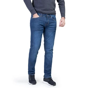 Men's Jeans Denim Pants Slim Fit Long Comfortable Solid Color Men Denim Jeans Pants with Pockets Wholesale Custom Fashion