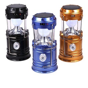 Portable Solar LED Camping Lamp Tent Lamp, Multifunctional Handheld Flashlight Waterproof Emergency Work Light
