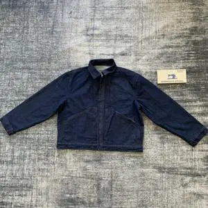 DENIMGUYS Men's Denim Jackets Casual Outwear Autumn Streetwear Zipper up Slim Fit Worker Jacket Coat