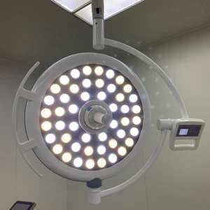Mobile Surgical Shadowless Lamp-Flexible Arm Adjustable LED Light High CRI 98 10W Electricity Powered for Emergency Clinic Use