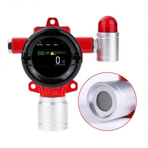 RTTPP Wall Mounted Toxic CL2 Gas Detector 0-50PPM Explosion Proof IP66 DC24V Digital Sound Light Alarm