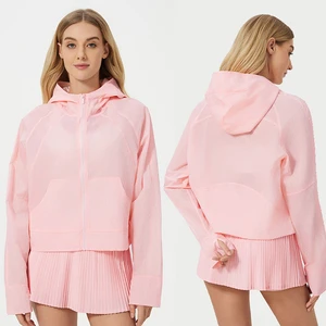 YMR-D25007 Wholesale outdoor sun protection clothing women's UPF50 anti-ultraviolet loose breathable quick-drying sports jacket