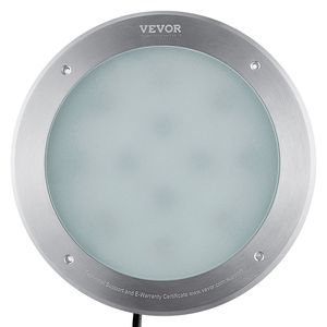 AC 120V LED Pool Light 10in 40W RGBW Color-Changing Inground Swimming Pool Spa Light 100 FT Cord Remote Control for UL IP68