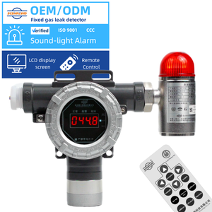 Factory Design Multi Gas Detector LCD Display Screen Infrared Remote Control Sound Light Alarm Gas Leak Detector