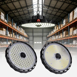 Customized Led High Bay Light 160LM/W 170LM/W 200LM/W Ip65 Waterproof 1-10v Dimmable ufo High Bay Light Warehouse