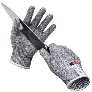 Polyurethane Coated Construction Work Anti Corte Level 5 Industrial Anticut Protective Proof Cut Resistant Hand Safety Gloves