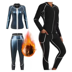 High Quality Sweat Sauna Suits Women Workout Sweat Pants Duty Sauna Suits For Fitness And Weight Loss