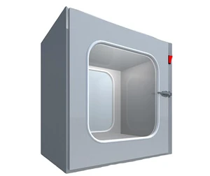 New Stainless Steel Cleanroom Pass Box Dynamic Static Pass ISO9001 Certified 99.99% Filter Efficiency for Hospital Laboratory