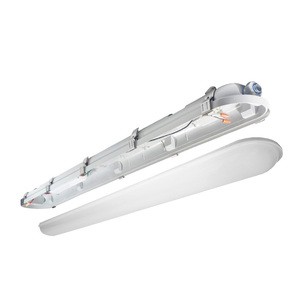 LED Vapor Tight Light UL DLC Premium 4FT 60W 140LPW Emergency IP65 LED Tri-proof Linear Light for Cold Storage Walk-in Freezer