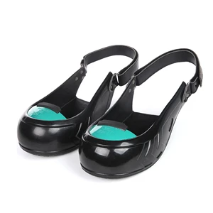 New Anti Smashing Anti slip Aluminum Alloy Shoe Toe Rubber Sole Impact Resistance Safety Shoes Cover for Visitors