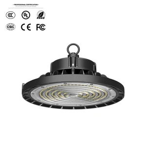 300W 45000lm Waterproof IP65 UFO LED High Bay Fitting Industrial Gymnasium Warehouse Factory LED High Bay Lights