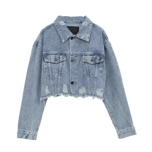 Women Jackets and Coats 2020 Girls Denim Jackets Custom Women Jeans Jackets for Ladies