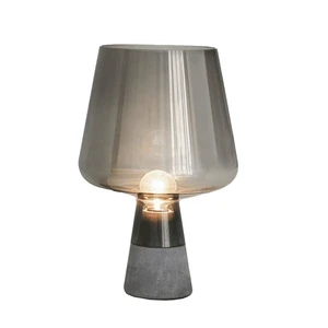 Wine Glass Design Table Lamp Cement Glass Bedroom Bedside Hotel Lobby Decoration Table Lamp