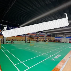 Good 4ft Led Linear High Bay Light Fixture Gym Cricket Hall Pickleball Badminton Court Light Supermarket Led Shop Linear Light