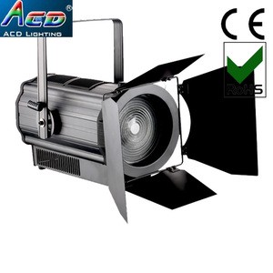 Warm White 3500K 300w Manual Zoom 10-60degree Led Studio Stage Spotlight for Theater Church Stage Light