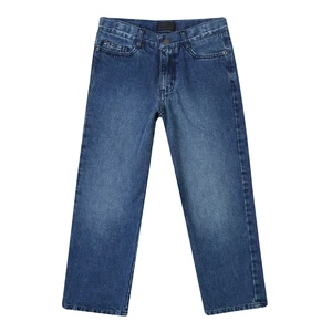 Men Loose Fit Denim Pants Classic Straight Leg Jeans Cotton Casual Everyday Trousers