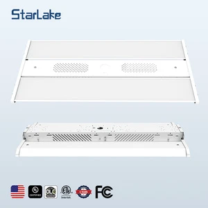 Factory Direct Commercial High Bay Lights 80-400W Linear for Hi Bay 5000K Options IP65 Industrial Warehouse DLC for
