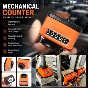 ISO 9001 Certified Factory Digital Position Indicator Custom Pitch And Direction Mechanical Rotary Indicator