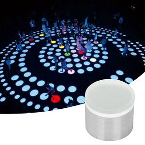 Waterproof LED Underground Light Outdoor Colorful Rgbw Stage Lights Recessed Aluminum Brick Light
