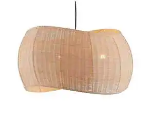 Elegant Bamboo Hanging lamp - Nature-inspired Design for Modern Interiors Handmade Bamboo Pendant Light With Natural Tones