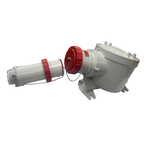 IECEx Certificate Hazardous Location 3pin 4pin 5pin Plugs 16A 32A 63A 125A IP66 Explosion Proof Plug And Socket Receptacles