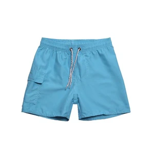Custom Logo Children's Summer Quick Drying Beach Swimwear Trunk Shorts Boys Surf Board Swimming Shorts