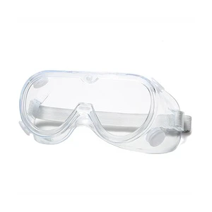 Fitin Safety Goggles Anti Fog with Clear Panoramic Lens for Industrial Laboratory Construction Woodworking Eye Protection