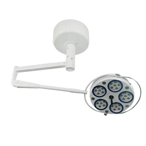 CE Certificate 5 Holes Medical Equipment Ceiling Shadowless LED Operating Surgery Lamp Light