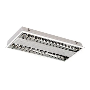 T5 14W Fluorescent Grille Light Fixture With 595*295MM Suit for LED Tube