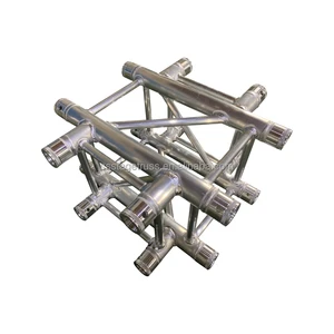 290mm Aluminum Alloy Spigot Truss 4-Way Cross Corner Truss Corner Truss Lifting Tower Lighting Stage Connection Accessories