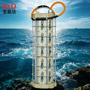 4800W Cyan Colour Green LED Fishing Light Outdoor Supplies Underwater Boat Catching Fish in Ocean High Brightness