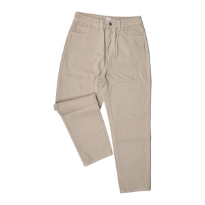 Beige Denim Cotton Western Jeans Women Women's Denim Trouser Women's Jeans High Waist