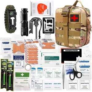Safety Products with Essential Tools for Survival and Emergency Situations Emergency First Aid Tactical Survival Kit