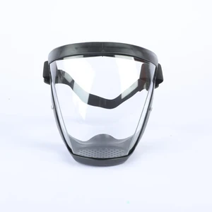 Anti-fog Plastic Protective Clear Safety Full Face Splash-proof Wind Proof Anti-fog Mask Protection Eye Face Mask with Filters