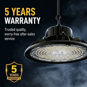 Stock In US IP65 UL ETL Multiple 3Power 3CCT Selection 100W-240W Warehouse UFO Led High Bay Light For For Industrial Warehouse