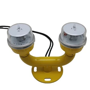 JV-LI-D2 Low Intensity Double LED Aviation Obstruction Lights Aircraft Warning Lights