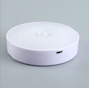 Led Motion Sensor Kitchen Cabinet Lights Lamp Usb Rechargeable Smart Induction Wall Light Wardrobe Night Lights