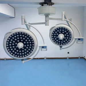 Latest Hospital Led Surgical Light Medical Examination Light Double Arms Operating Room Lamp