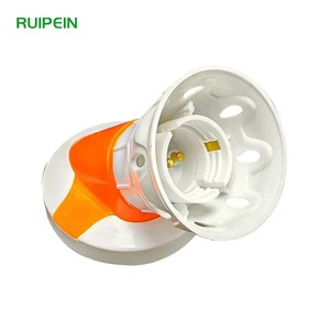 ABS Plastic E27 Lamp Socket Pendant Lamp Industrial Hospital Indoor Safety Lamp Plate Plug with PP CE for 220-250V
