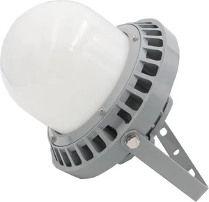 IP66 Rated Tri-proof Waterproof Round Led Explosion Proof Light 50-200watt for Chemical Industry