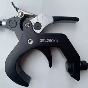 Black IP65 LED Stage Lighting Clamp Essential for Moving Head Spotlights for Stage Use
