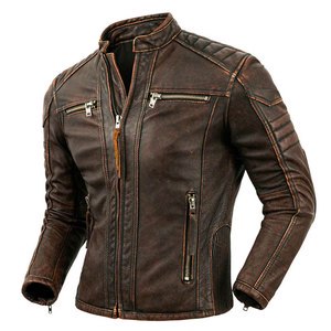 Adults Wear Men's Breathable Winter Plus Size Motorbike Jacket-Customizable Design & Low Price