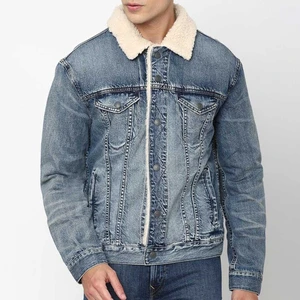 Denim Jacket for Men New Arrival Fashion Washed Style Custom Design Wholesale Jeans Outerwear and Coats