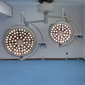 Mplent LED Surgical Light China-made Ceiling Mounted Hospital Clinic Medical Equipment Plastic Metal Electric Power Source