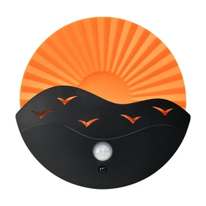 Modern Rechargeable Battery Sensor LED Light Remote Control Night Light for Bedroom Bedside Corridor Staircase Living Room