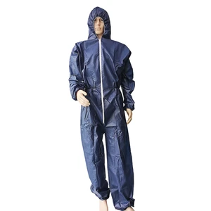 Desechable De Buzo Work Wear Overall Coverall Cat III With Hood Protection Coverall Antistatic Cleanroom Suit