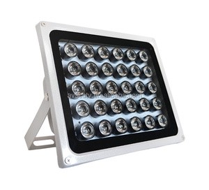 High Power 60W LED Infrared Light Illuminator Lamp DC12V/24V AC220V 50-120 Meter 850ml IR Lighting for Security CCTV Camera IP66