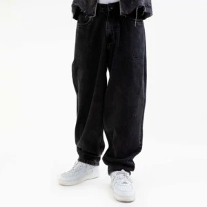 OEM Custom Men's Baggy Denim Jeans Trousers Loose Oversize Vintage Fit Pant Pockets Stretch Straight Mid Waist Winter Organic